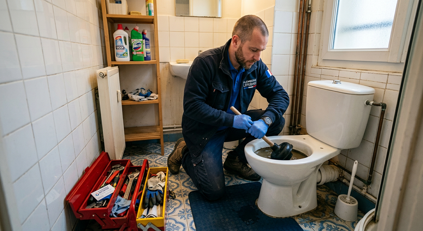 débouchage WC urgence Sarcelles